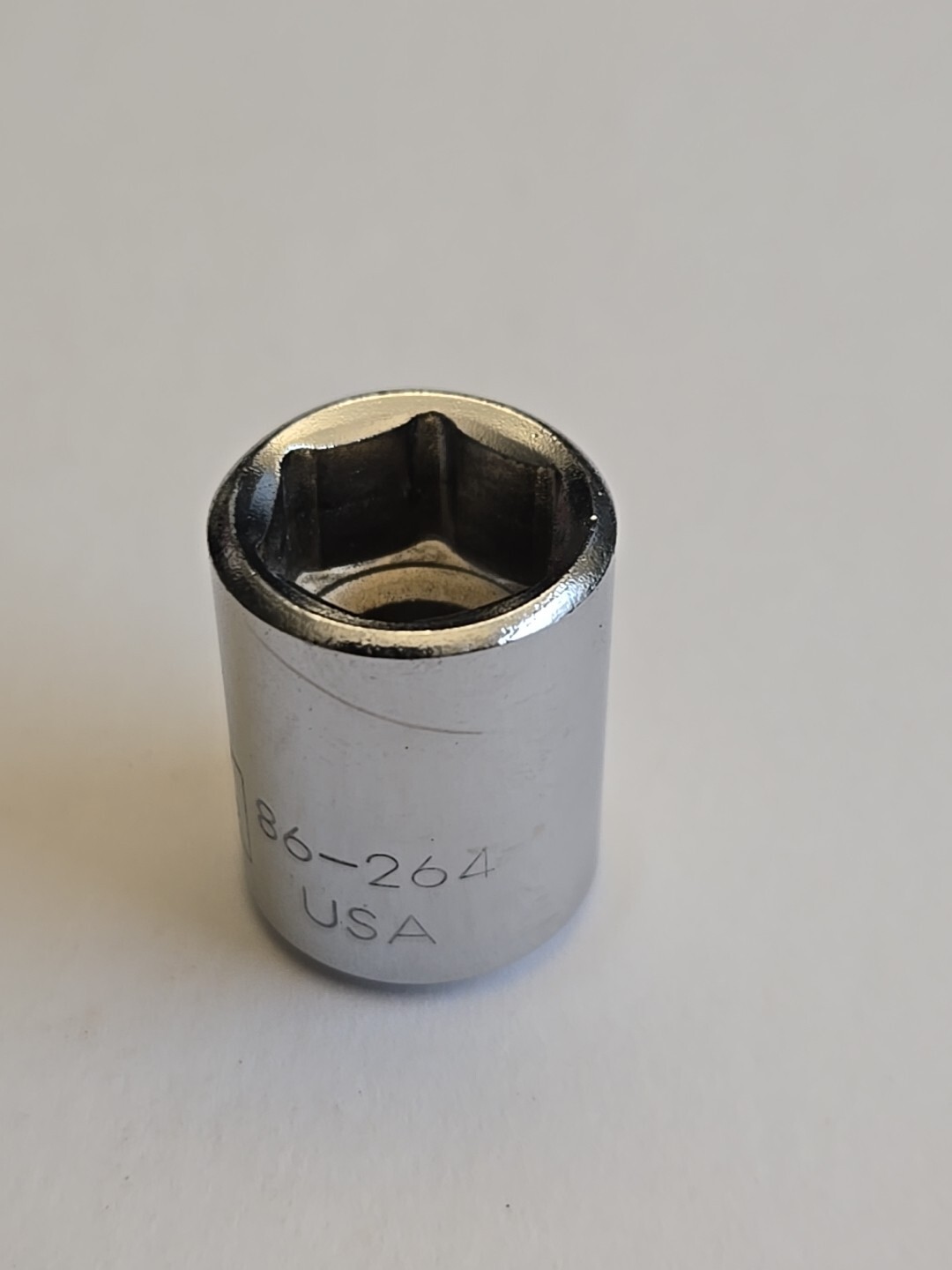 Stanley 1/2″ 6pt Socket 3/8″ Drive 86-264 Made in USA