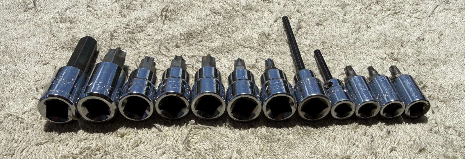 LOT OF 12 MAC/MATCO DRIVERS AS PICTURED & DESCRIBED