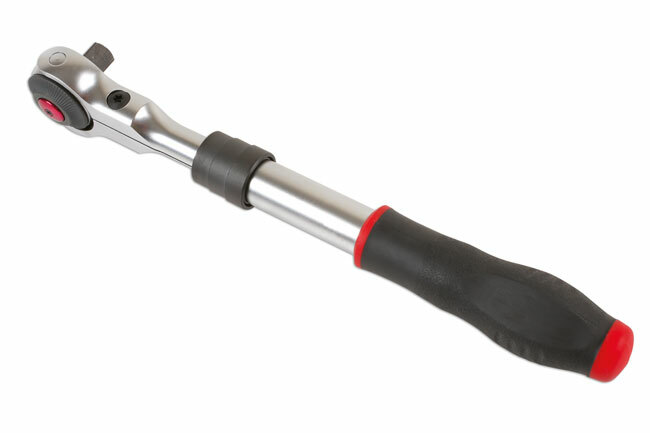 Extending Extendable Ratchet 3/8 Drive Rotating Head 72T Ratchet 220mm – 320mm
