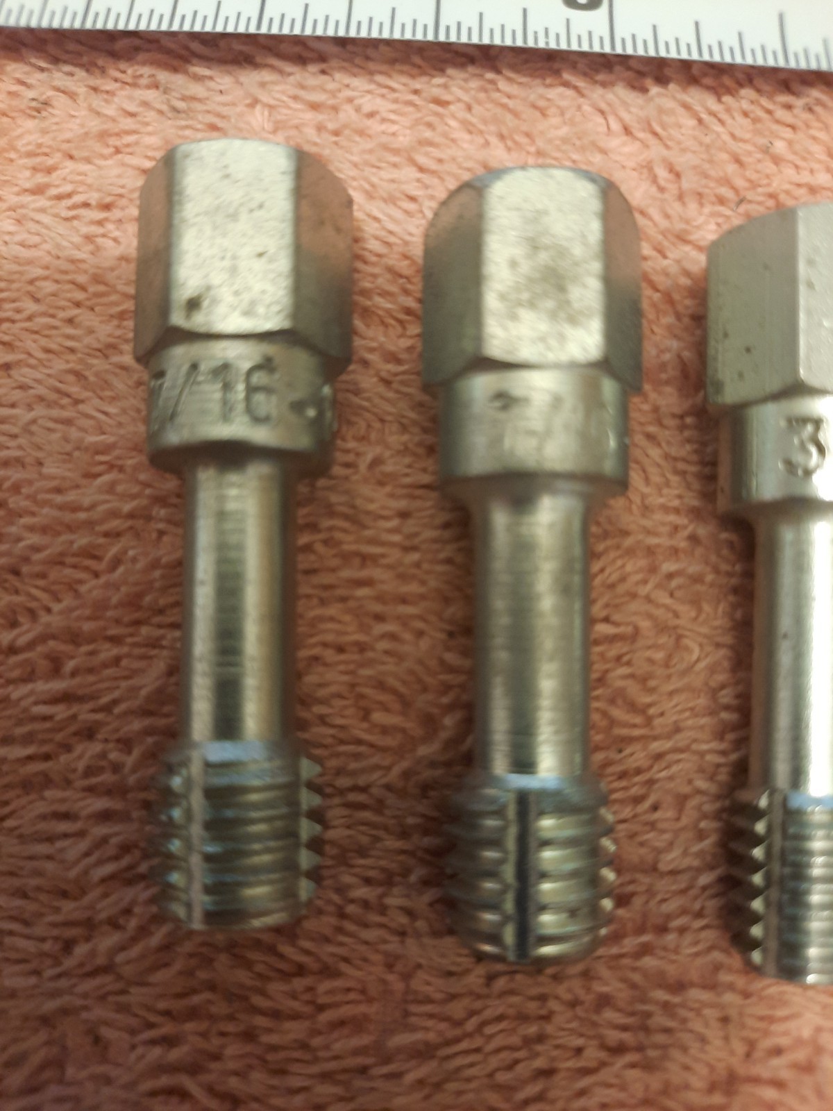 National Coarse Rethreading Taps 6 Piece Set
