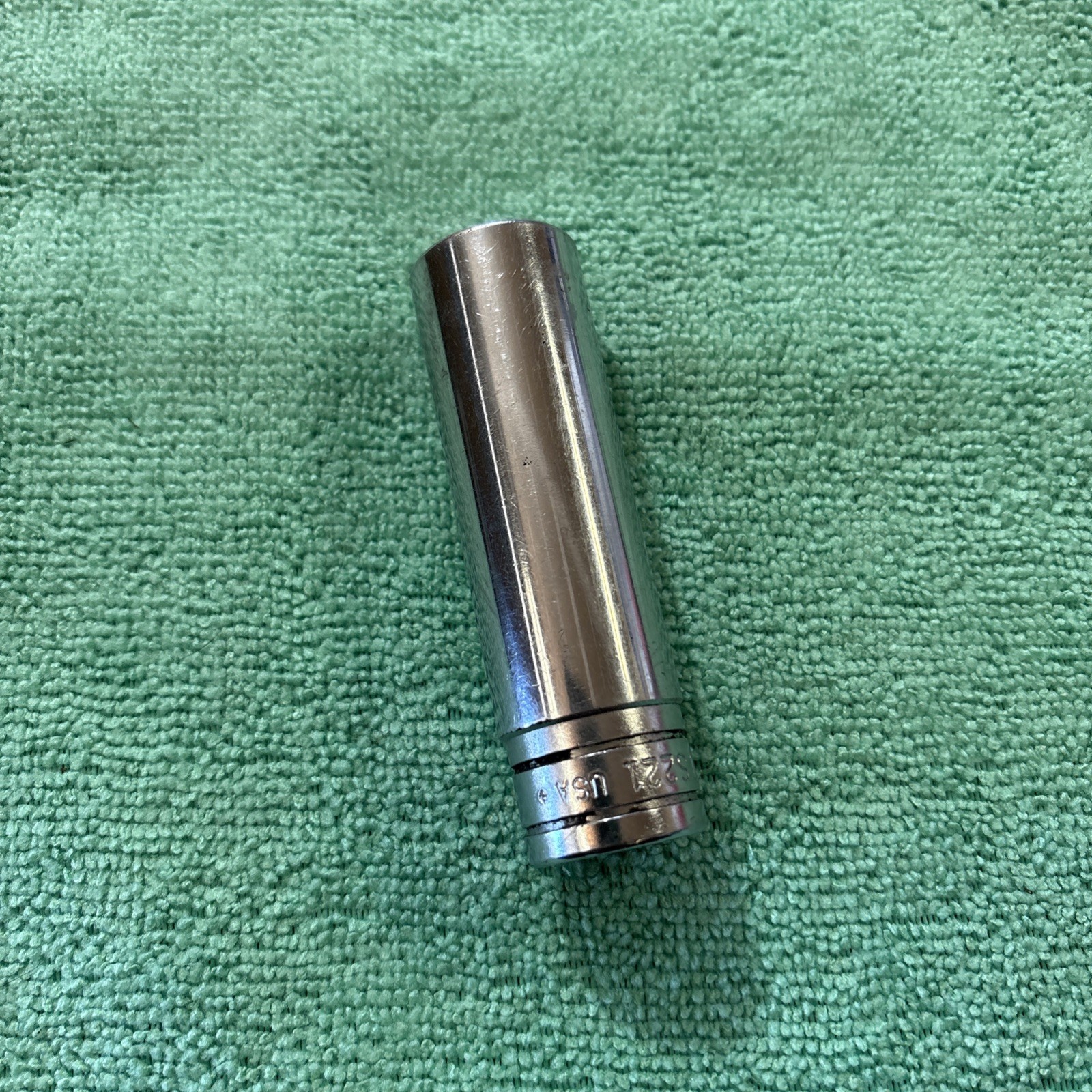 Snap On Tools TS221 11/16″ SAE Flank Drive Deep Socket 1/2″ Drive 6 point USA