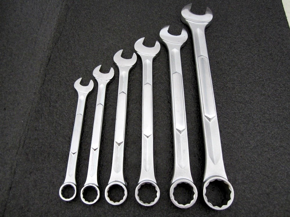 Vintage Thorsen 6pc SAE Combination Wrench Set PC-6 Made in USA