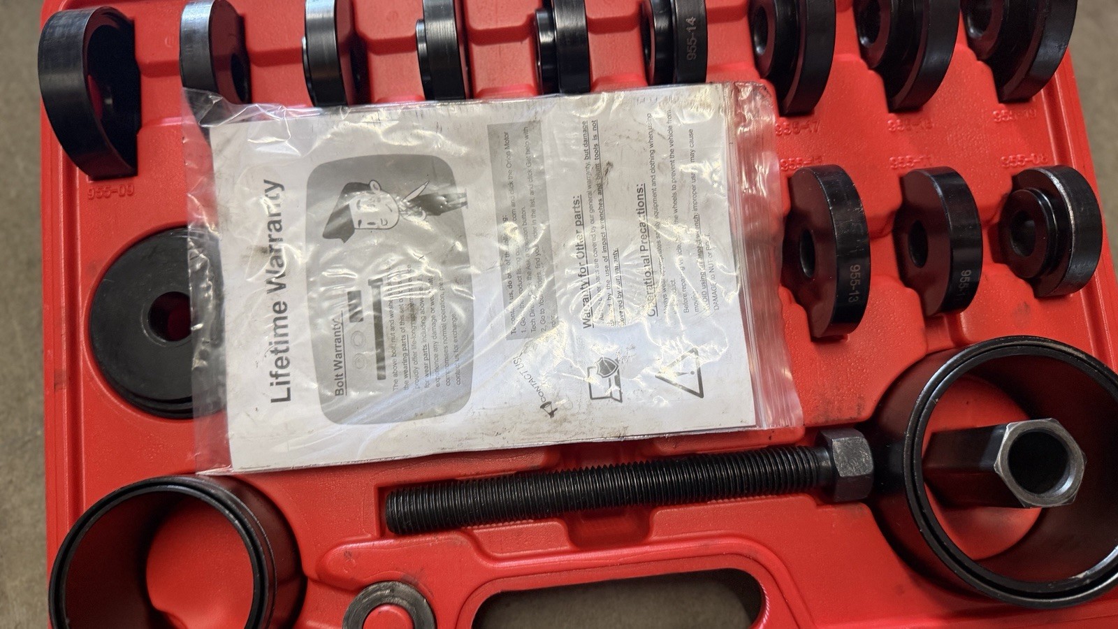 Orion Motor Tech Bearing Removal Adapter Puller