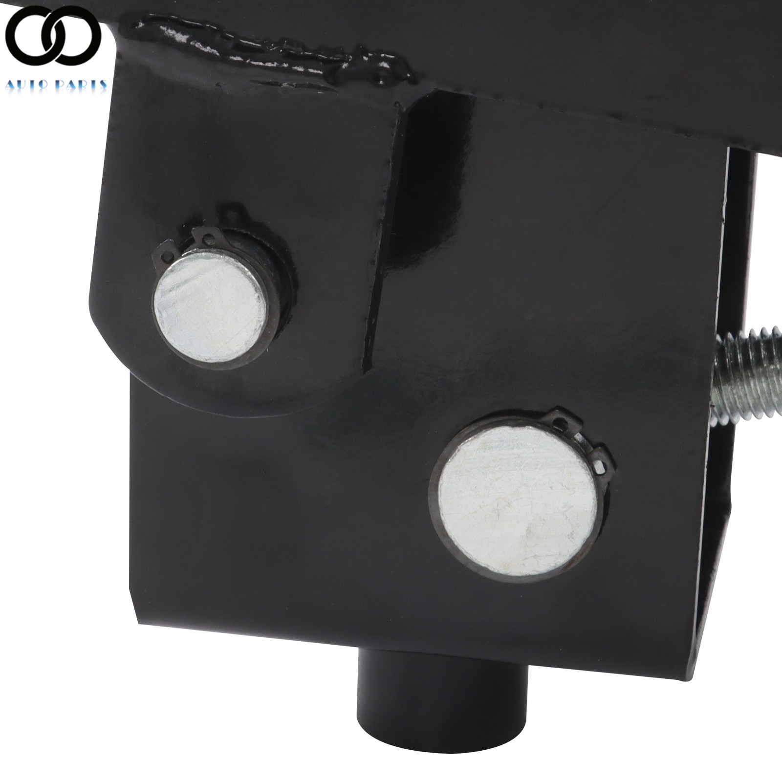 For Vehicle Repairs 1/2 Ton High Capacity Transmission Floor Jack Adapter Black