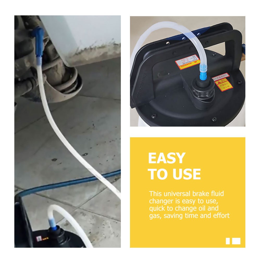 Brake Bleeder Hose Tube Fluid Replacement Equipment Bleeding Kit with Adapter
