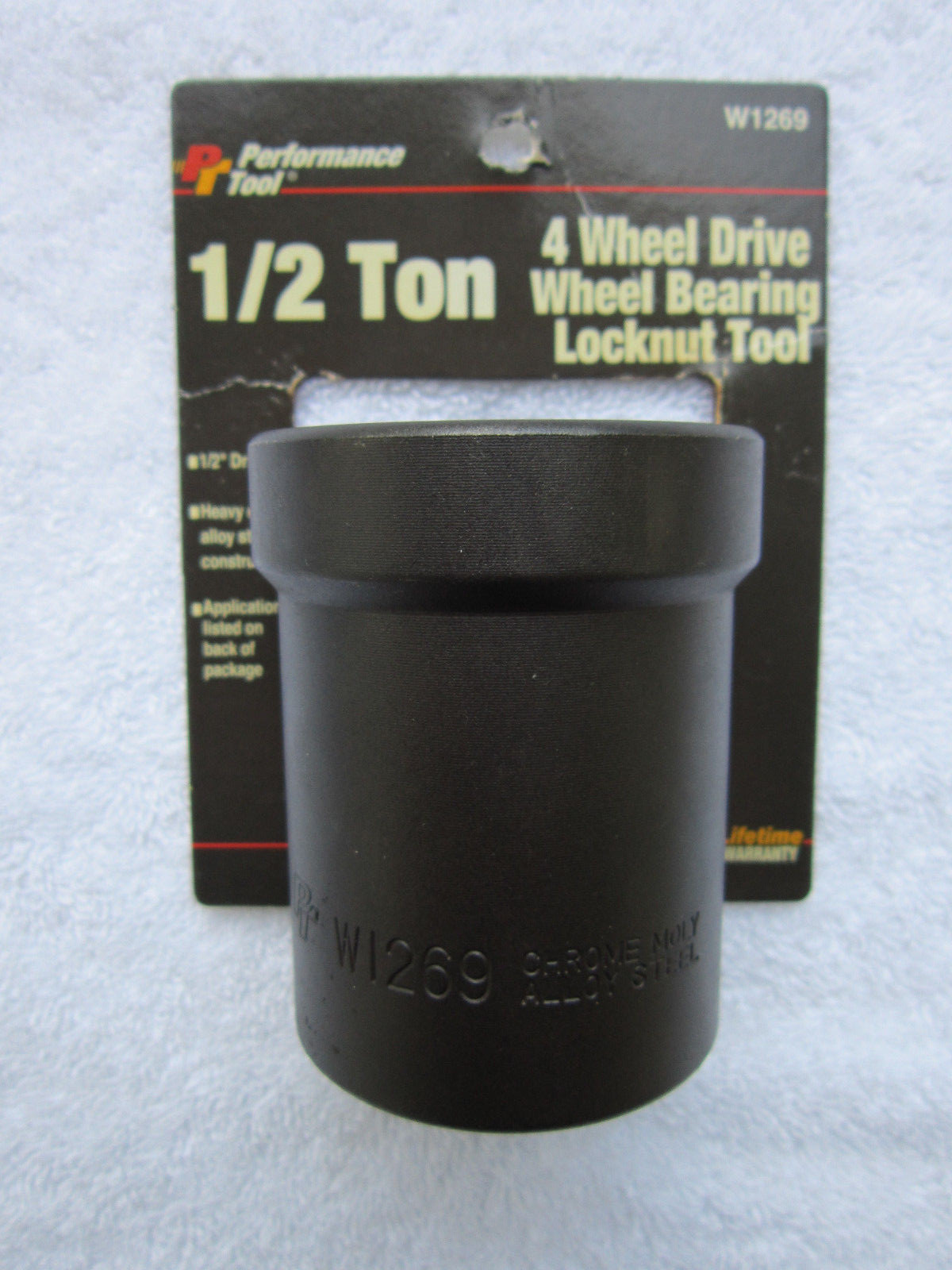 Performance Tool – 1/2 Ton 4 Wheel Drive Wheel Bearing Locknut Tool (Part W1269)