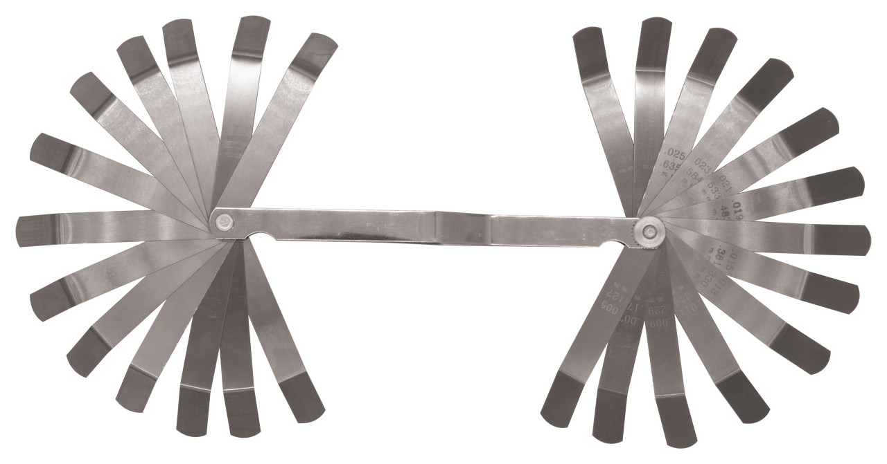Lang 3275A 26 Blade 4 Inch Offset Feeler Gauge Set New USA Shipping Included