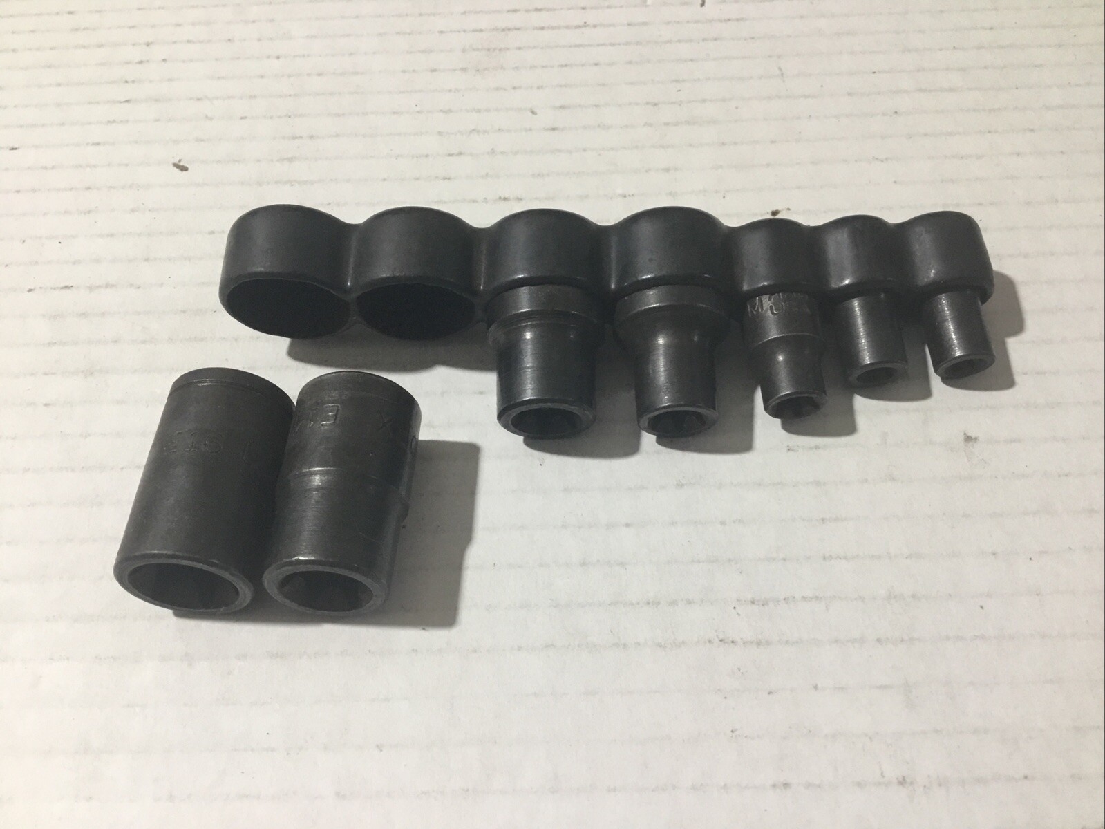 inverted torx socket set E-6-7-8-10-12-14 Impact Set.