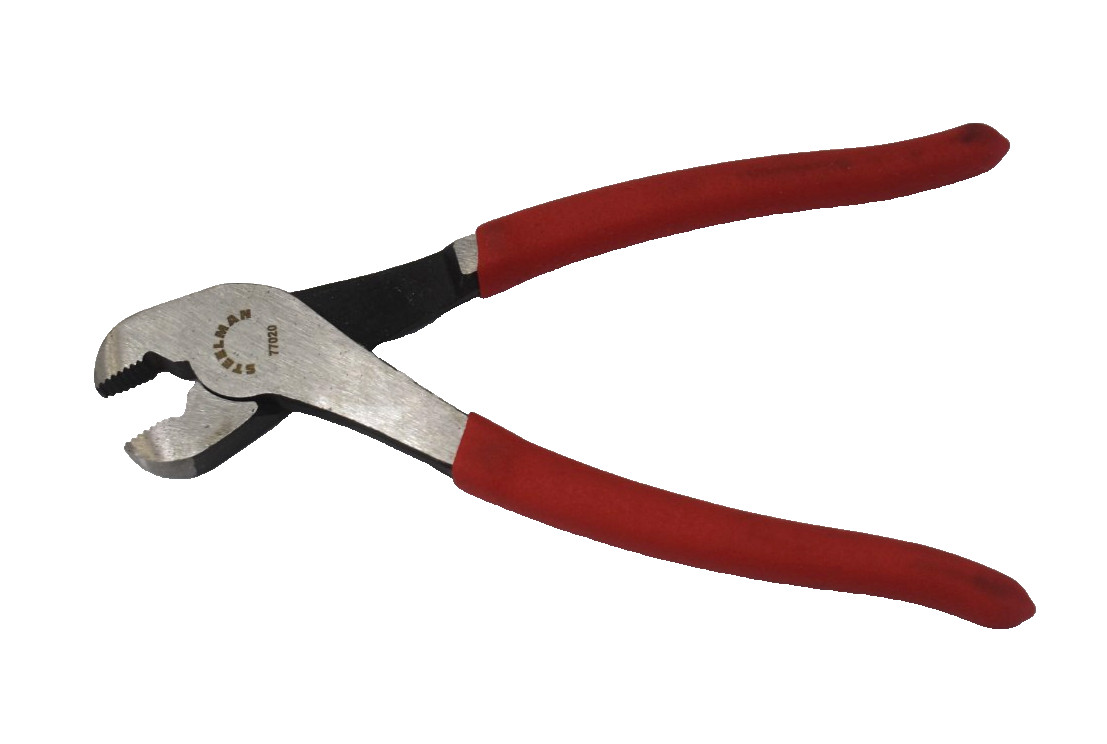 Steelman 77020 Battery Terminal Angle Nut Pliers w Red Grip Genuine OEM Tool