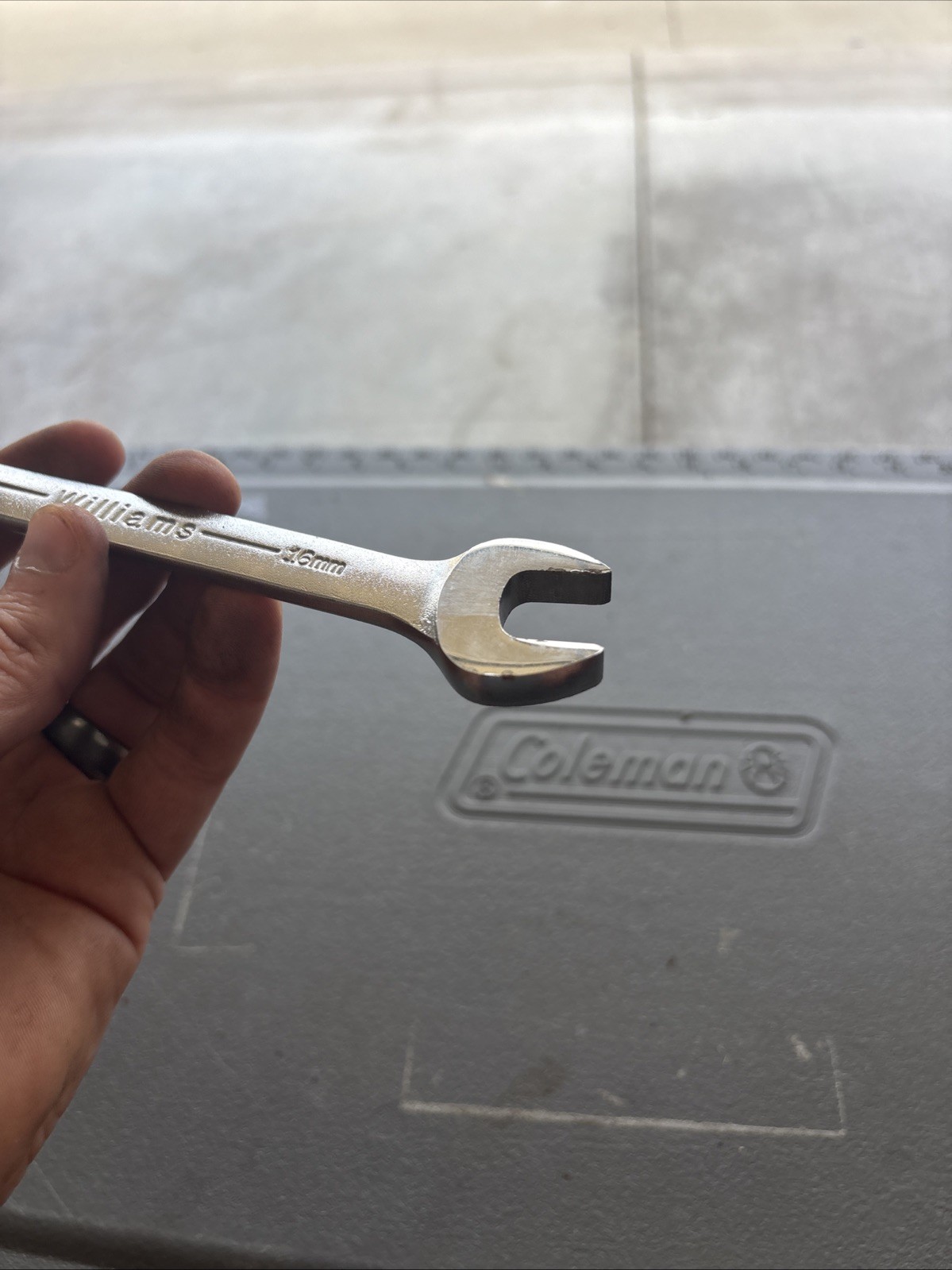 Williams Tools USA EWM1618 Metric Open End Wrench 16mm 18mm