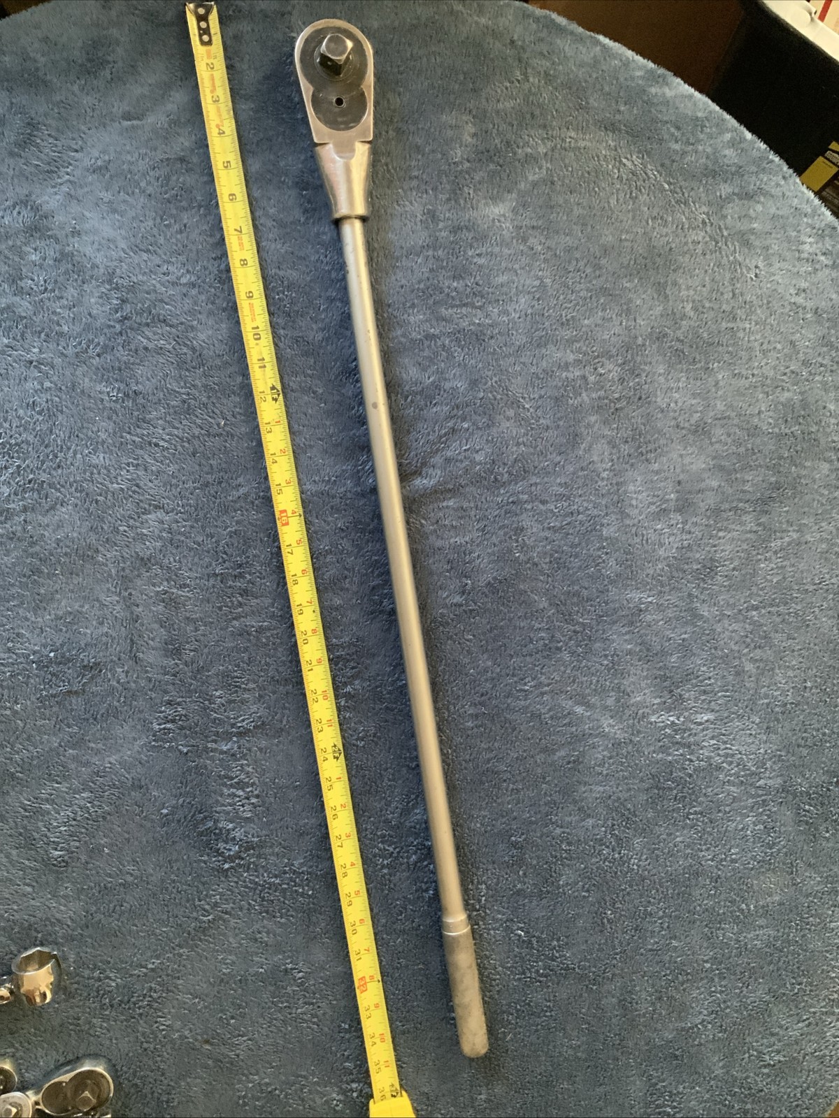 Snap On 3/4” Drive Ratchet, L72t Head And L72arl Bar…..works Fine….