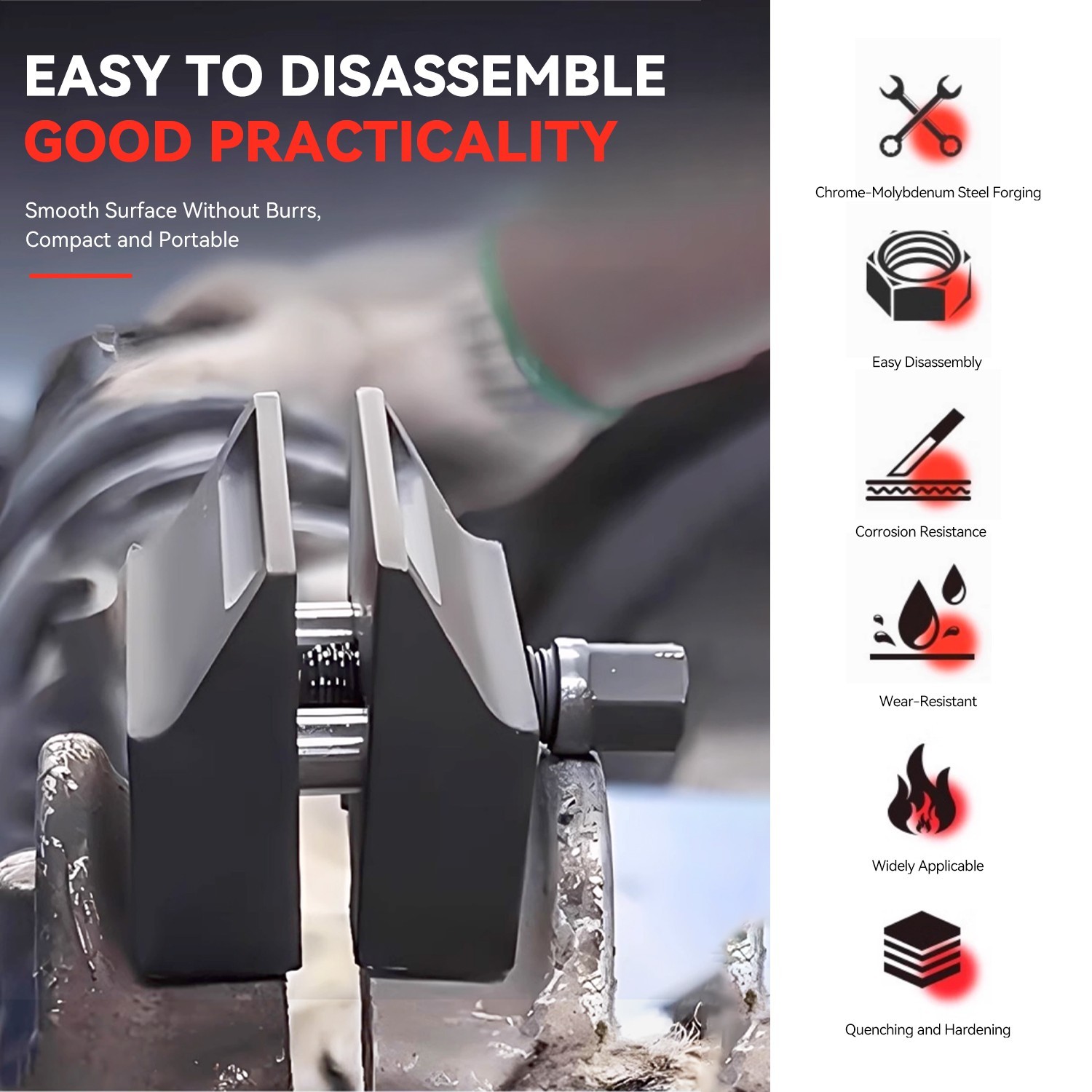 Suspension Strut Spreader Tool Hub Steering Knuckle Expander For Ford VW Peugeot
