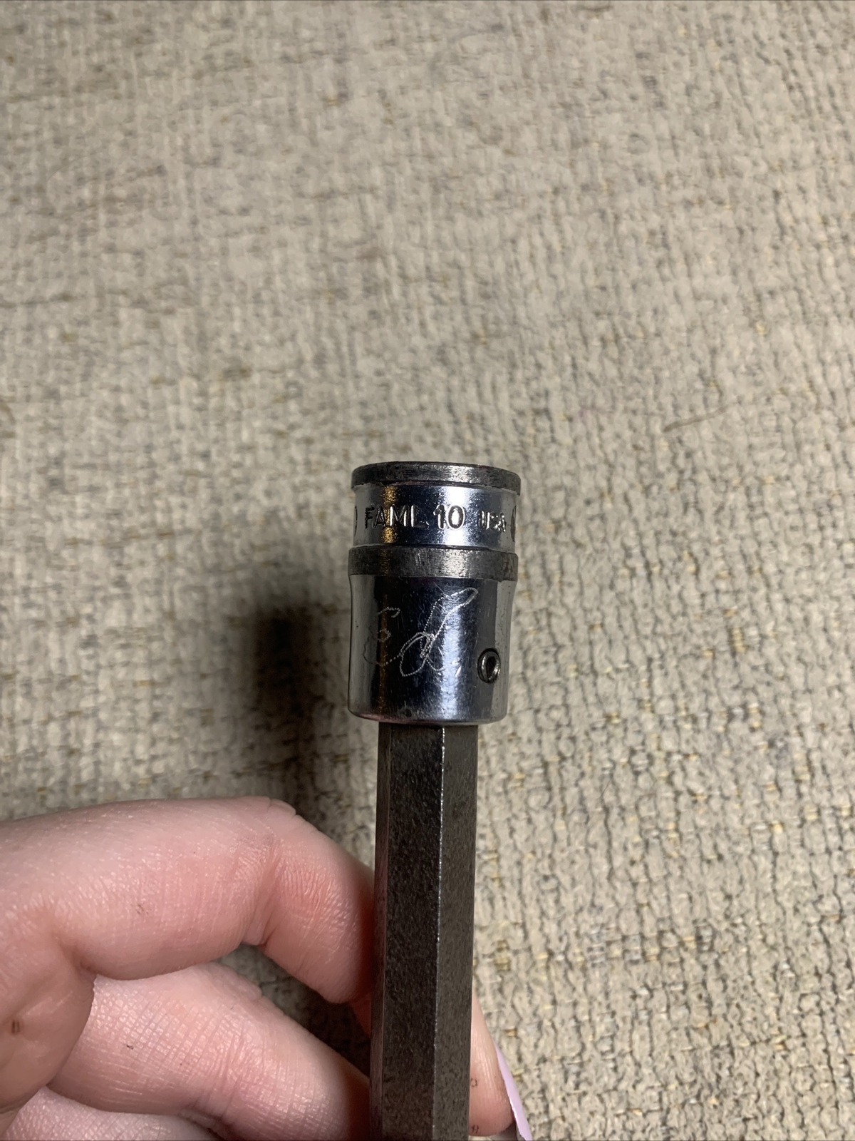 Snap-On Tools USA FAML10 3/8″ Drive Metric 10 mm Extra-Long Hex Socket Driver