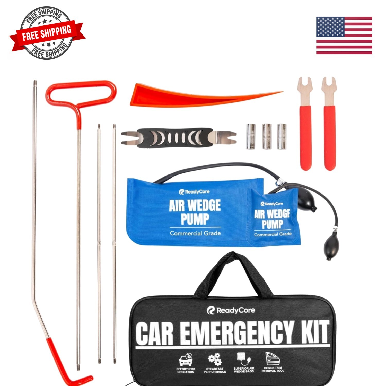 Car Tool Kit, Stainless Steel Assorted 5th Wheel Pin Puller, Long Distance Ho…