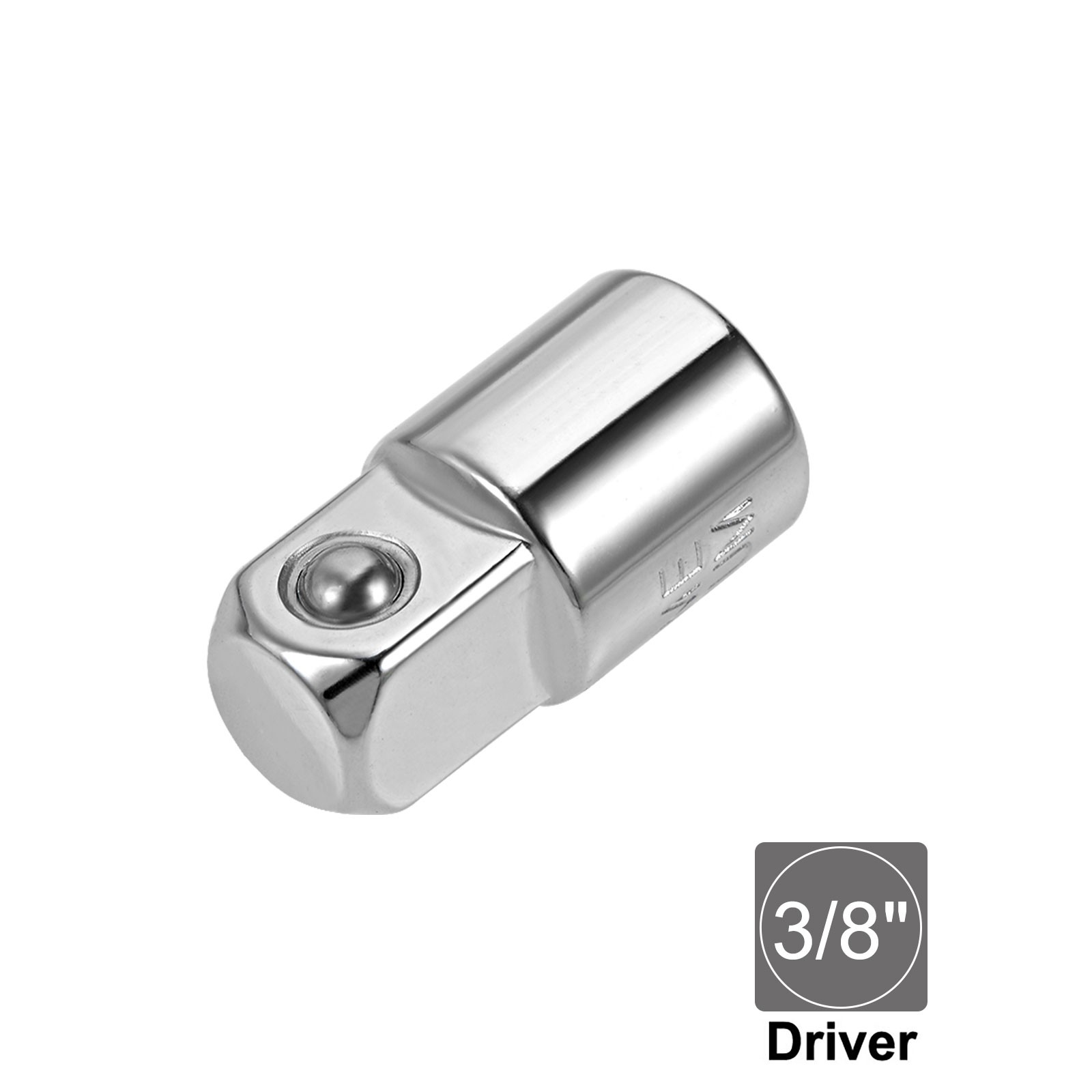 4pcs 1/4″ Drive (F) x 3/8″ (M) Socket Reducer Adapters, Female to Male, Silver