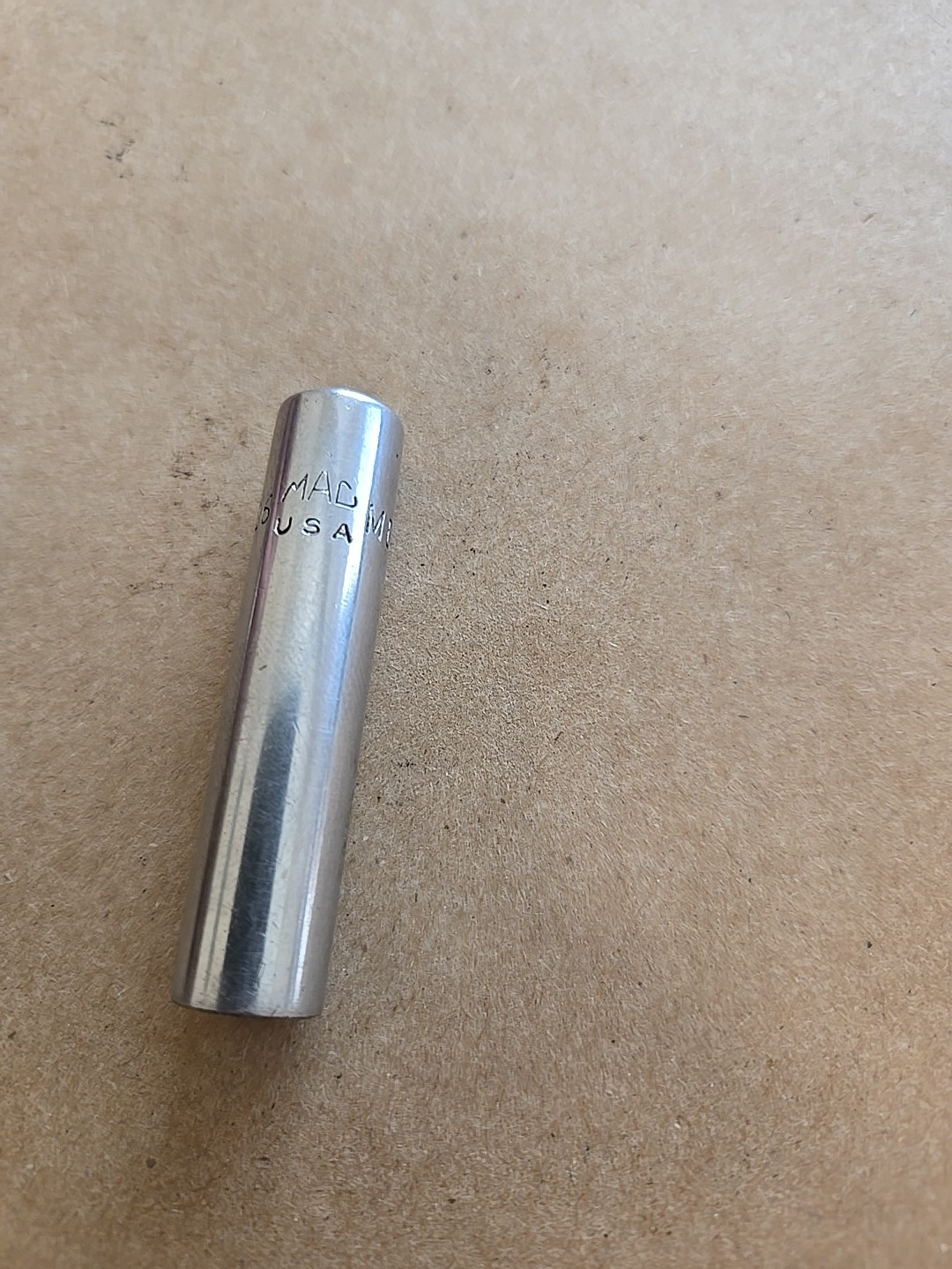 Mac Tools 1/4″ Drive 5/16″ 6PT SAE Deep Chrome Socket Worn For Parts MD106