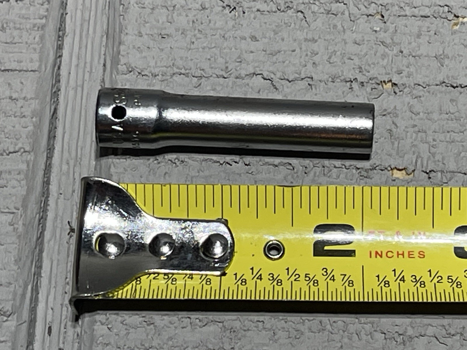 Snap On 1/4″ Deep Socket 1/4″ Drive Spline Drive TEL8 #8 Hex USA READ!