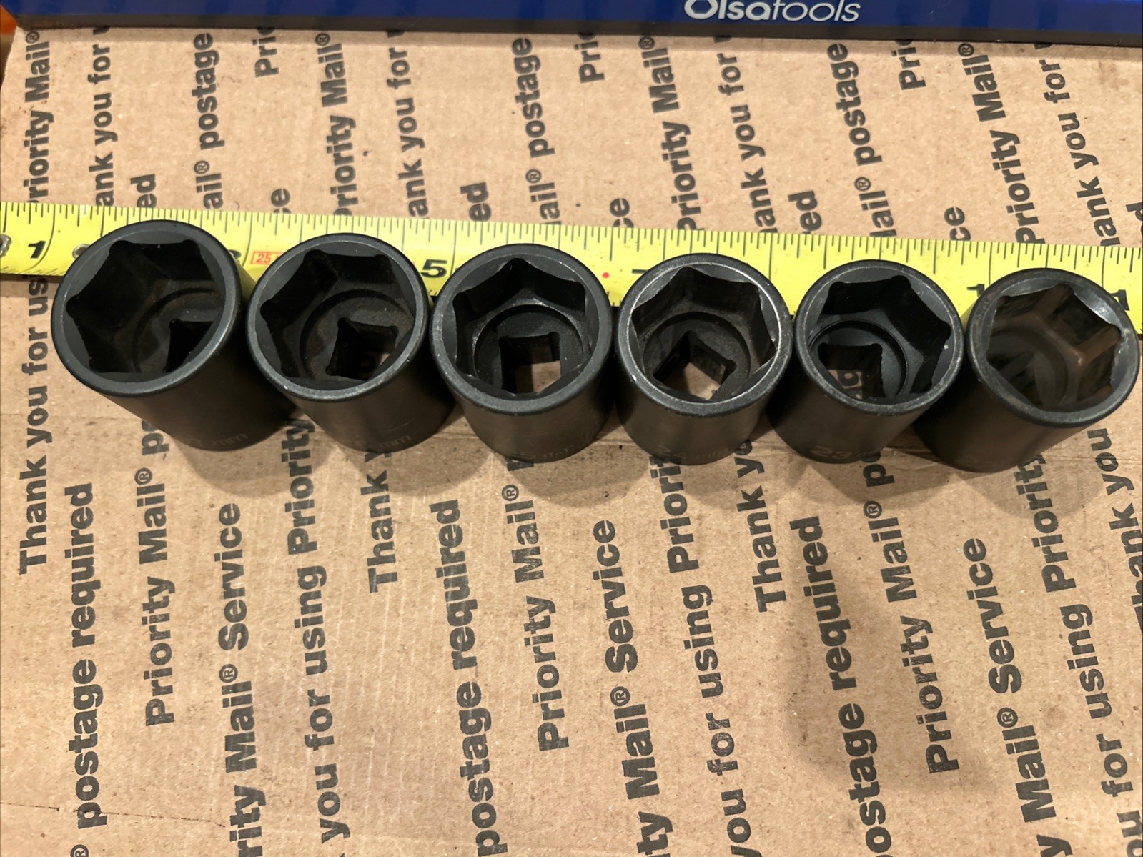 Grey Pneumatic 1/2″ Dr. 22mm – 27mm Shallow Metric Add On To Snap On 310IMMYA