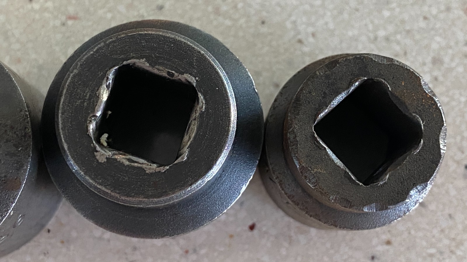 MAC Tools USA 6 Piece Lot 1/2″ Drive Short Impact Sockets 6 Point 7/8 -1 1/2″