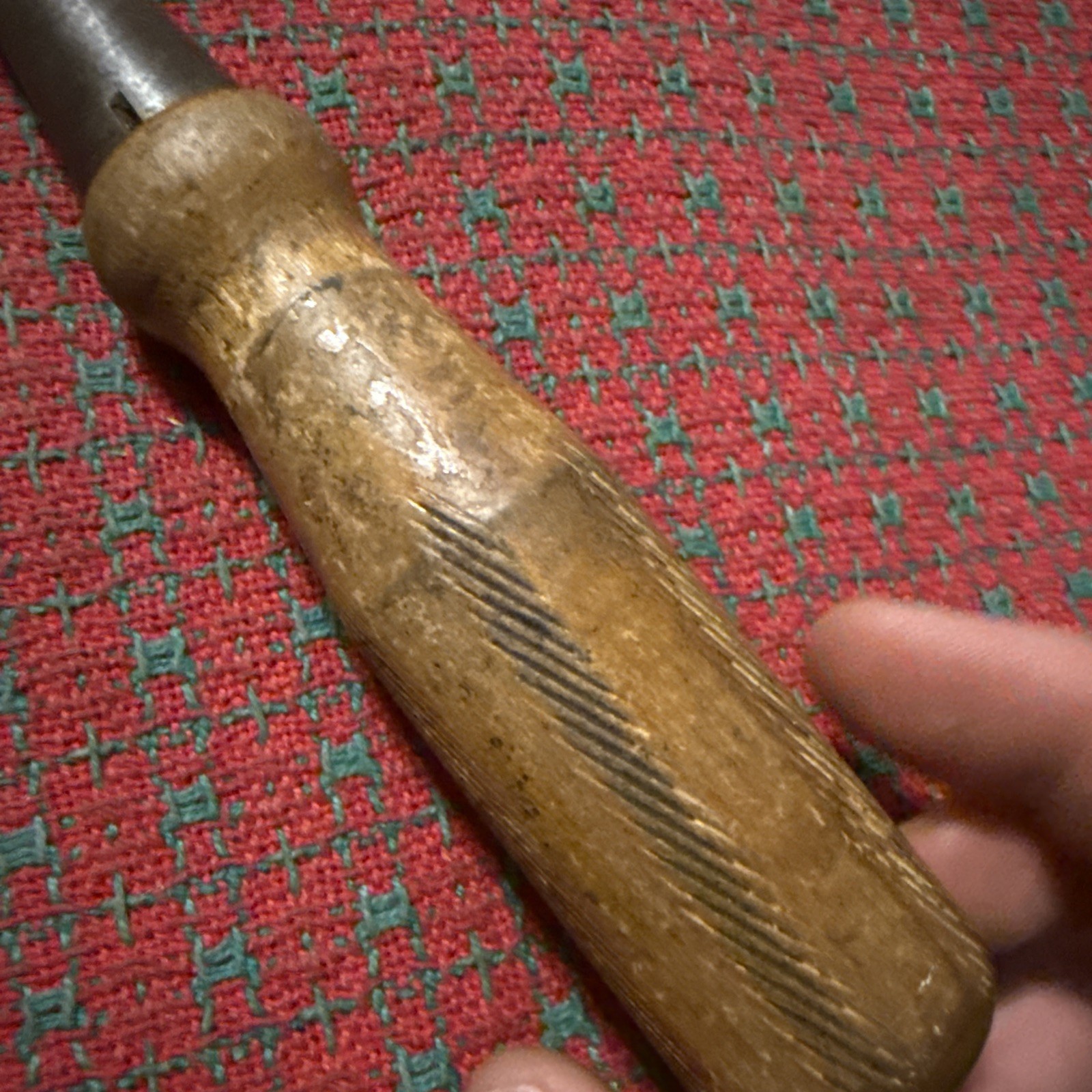 Vintage Crescent Tool Large Slotted Screwdriver 12” Wood Handle #K312 USA 🇺🇸