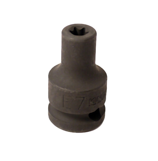 Force / King Tony 3/8″ Dr. Female Torx E-Star Cr-V Reg Socket Option: E4-E18