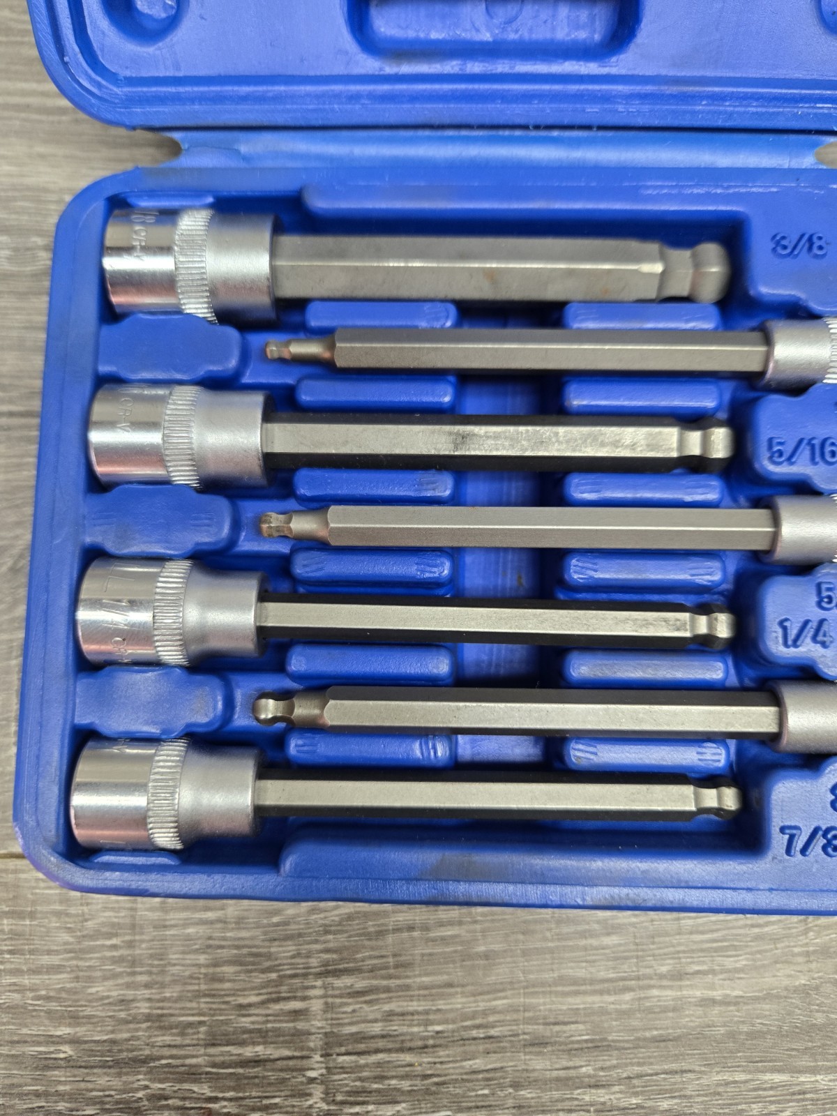 Cornwell Extra Long 1/8-3/8 Ball Hex Set CBS-B702XL