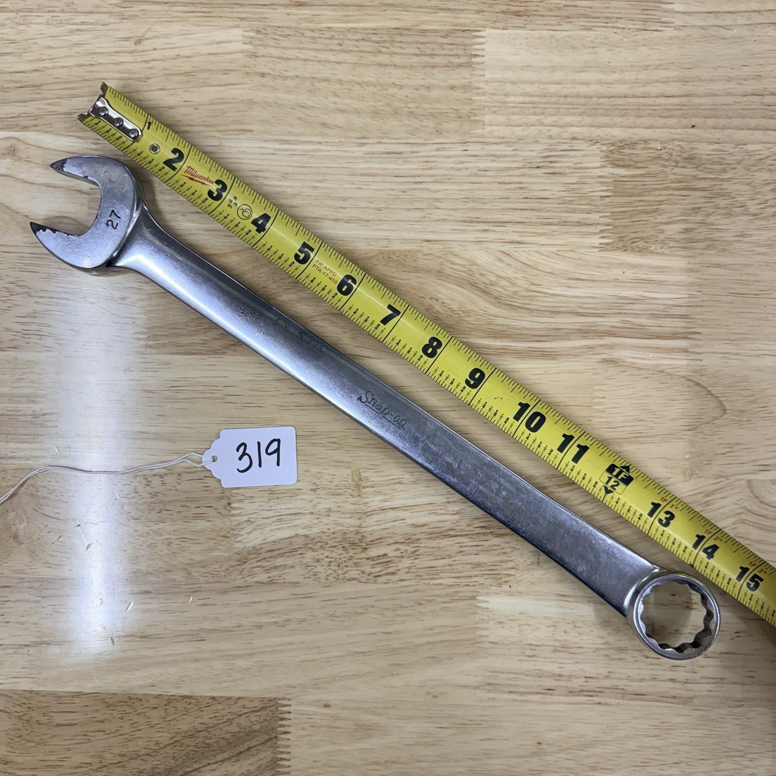 Snap-On OEXM270 27mm Wrench 12 Point Box End Metric Combination – Made In USA