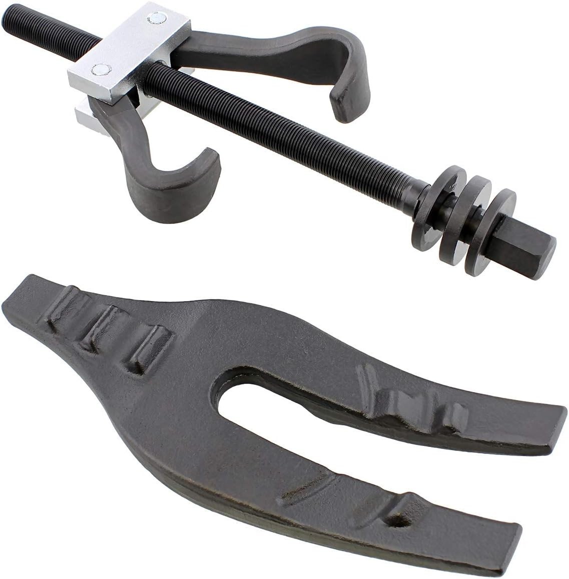 Black-Oxide Coil Spring Compression Tool for Vehicle Maintenance – Includes Case