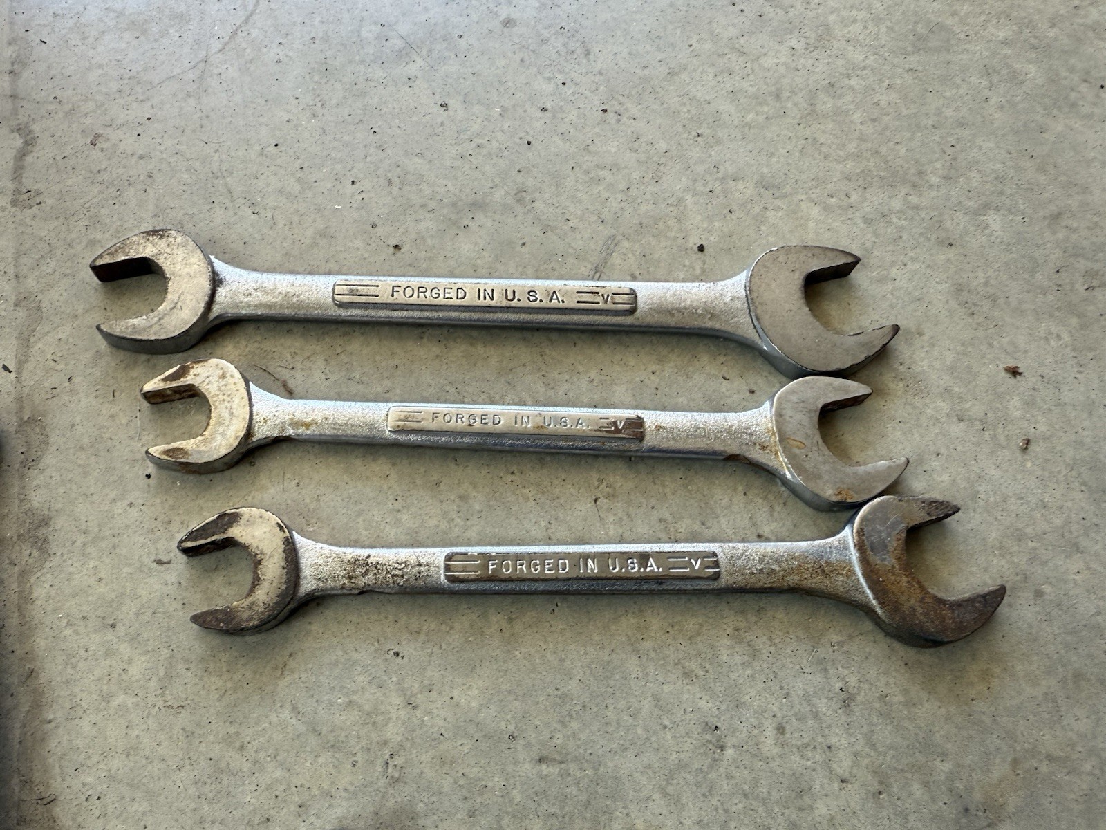 23 Piece Lot of Craftsman (& Sears) Wrenches – Combination – Various Sizes/Used