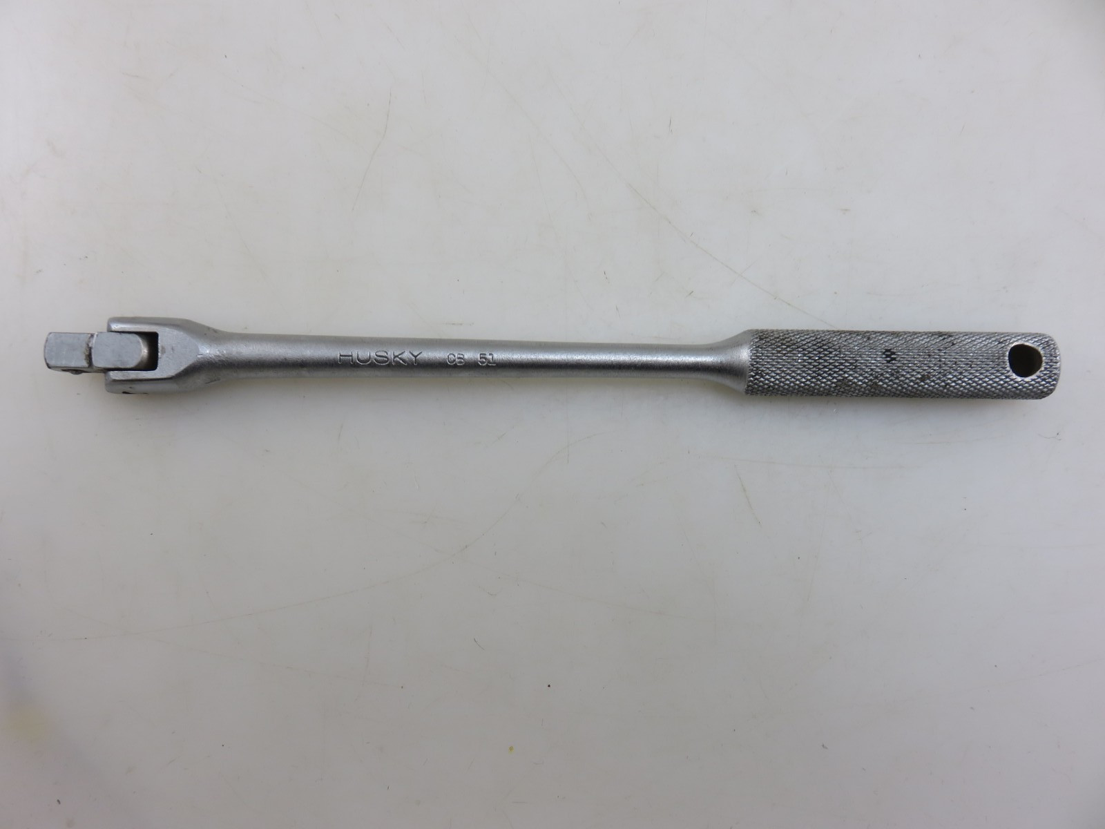 Husky CB51 3/8″ Dr. Breaker Bar 10″ Long Knurled Handle Vintage USA