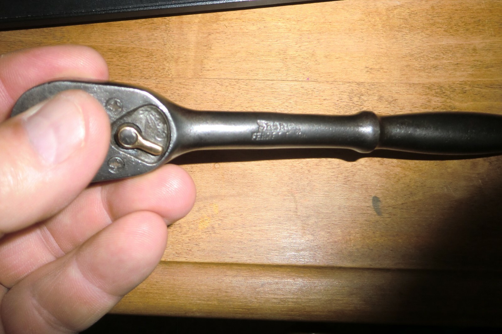 Snap-on Tool 3/8″ Drive FERRET RATCHET F-70N year mark G(Government) WWII Era