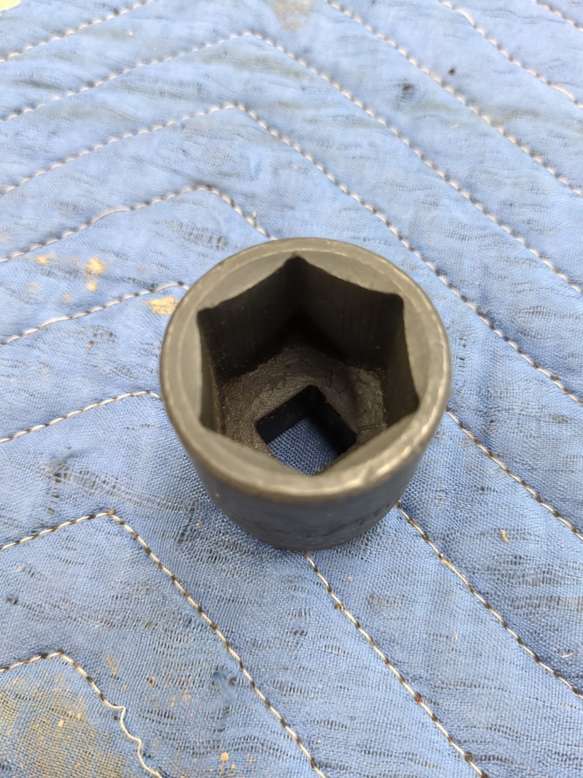 SK USA 1-1/16” Shallow Impact Socket 34034 1/2” Drive 6 Point Black Oxide New