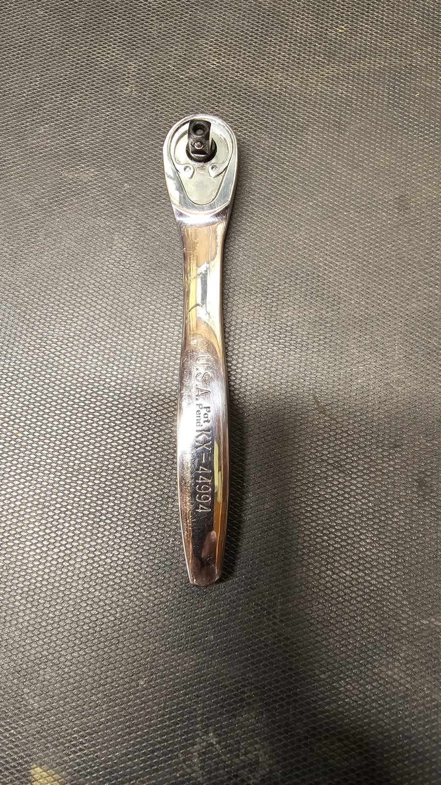 Vintage USA Craftsman KX-44994 1/4″ Drive Polished Thin-Profile Ratchet