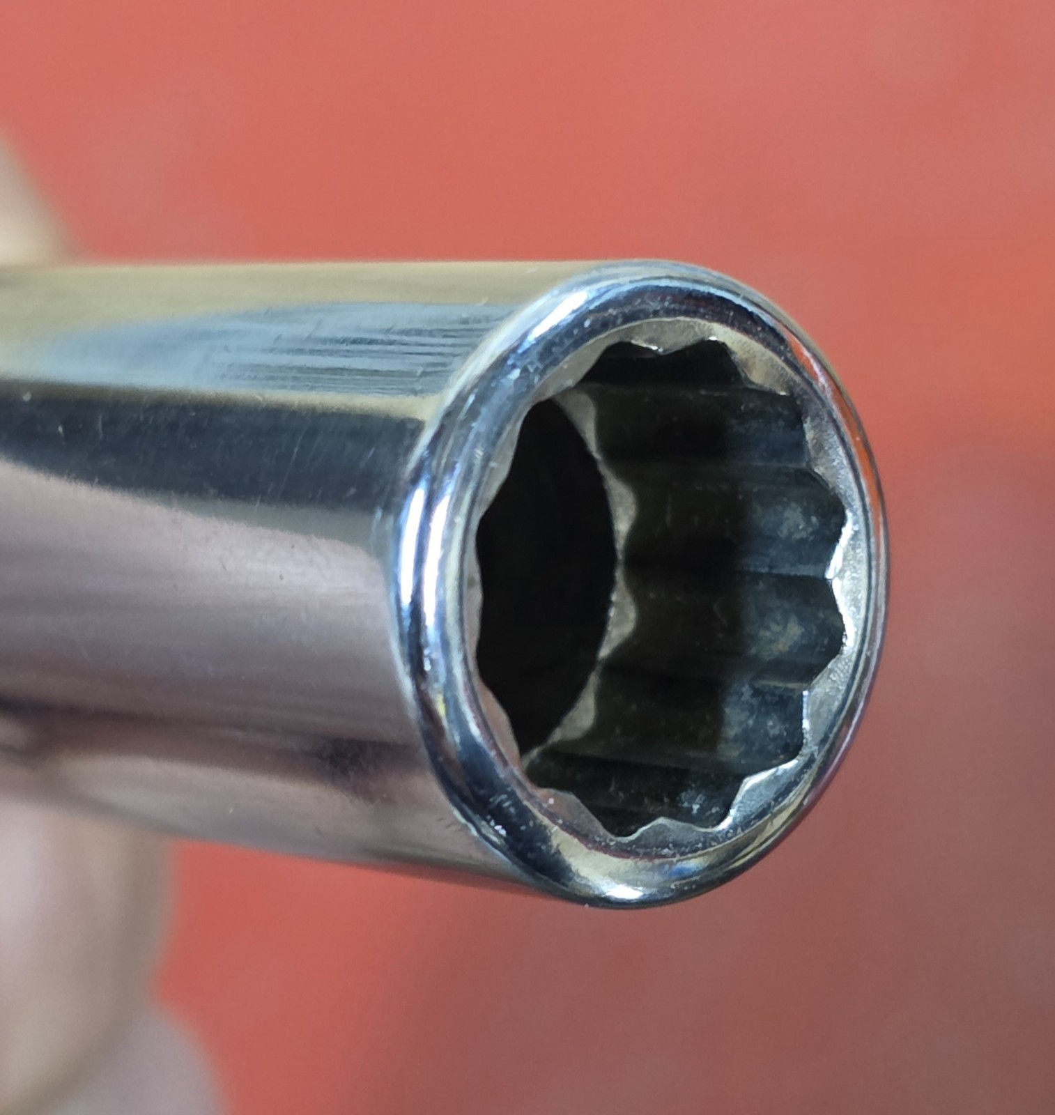 Snap-on 1/2″ Drive 12mm Deep Chrome Socket 12pt SM12B