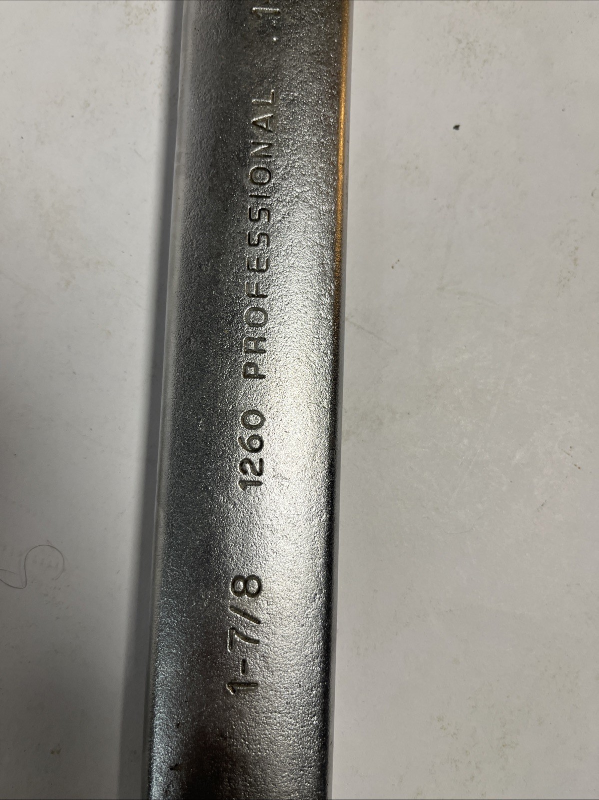 Vintage Proto Professional 1260 1-7/8″ 12 Point Combination Wrench – Made in USA
