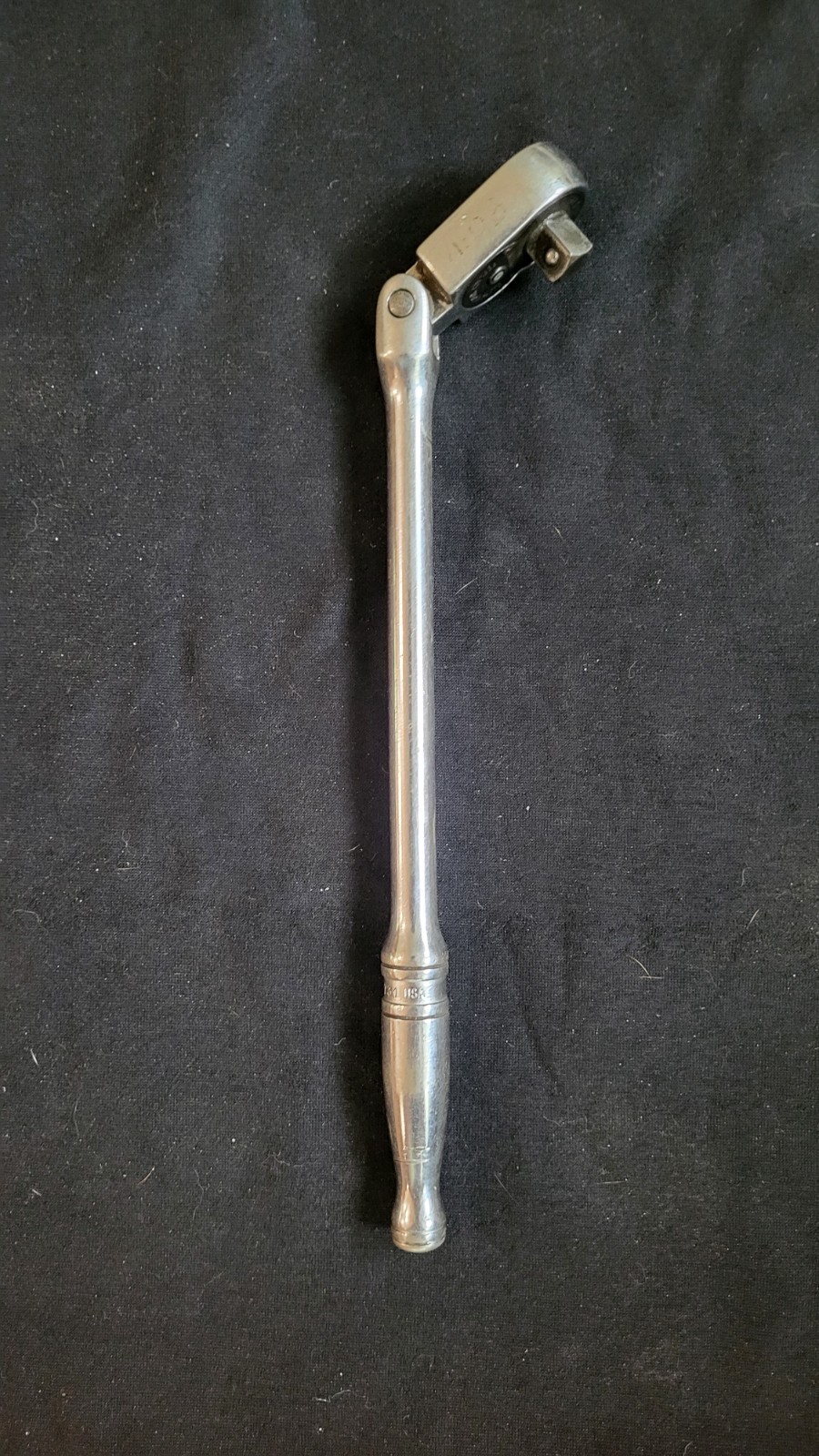 Snap-on Vintage F731 3/8″ Drive Long Handle Flex Head Ratchet