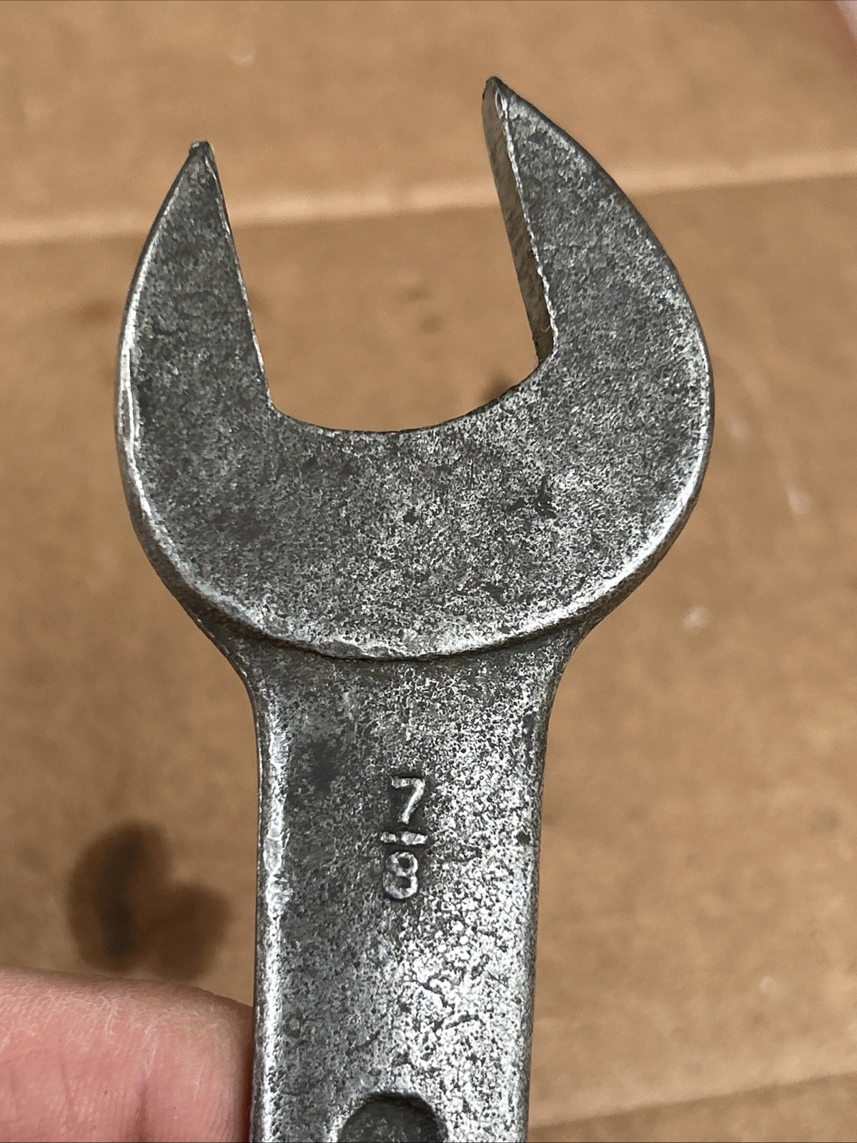 Vintage Fulton Wrench 7/8” and 25/32” Forged in USA Open End