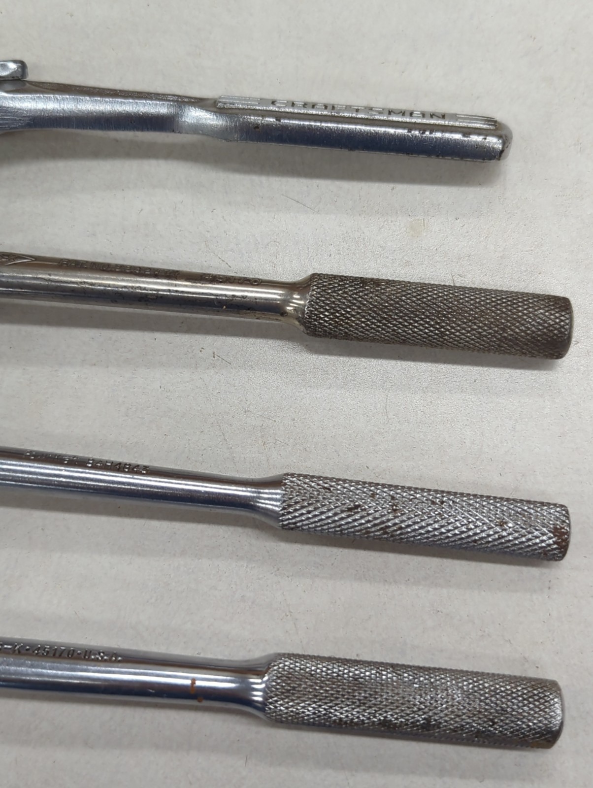 4pc 3/8″ Ratchet Craftsman, Power Kraft, (2) S-K USA Made Tool Set