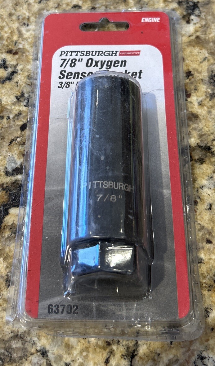 Pittsburgh 7/8″ Oxygen Sensor Socket 3/8″ Drive NEW