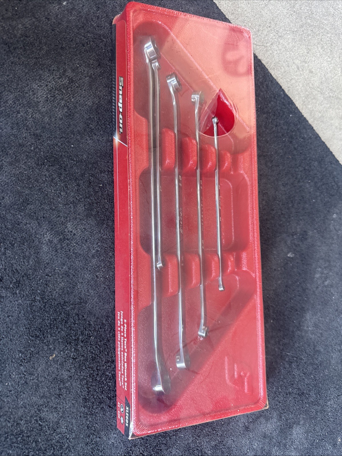 For SNAP ON 5 Pcs TORX Long 10º Offset Box Wrench Set E5-E20 XLE605 SEALED