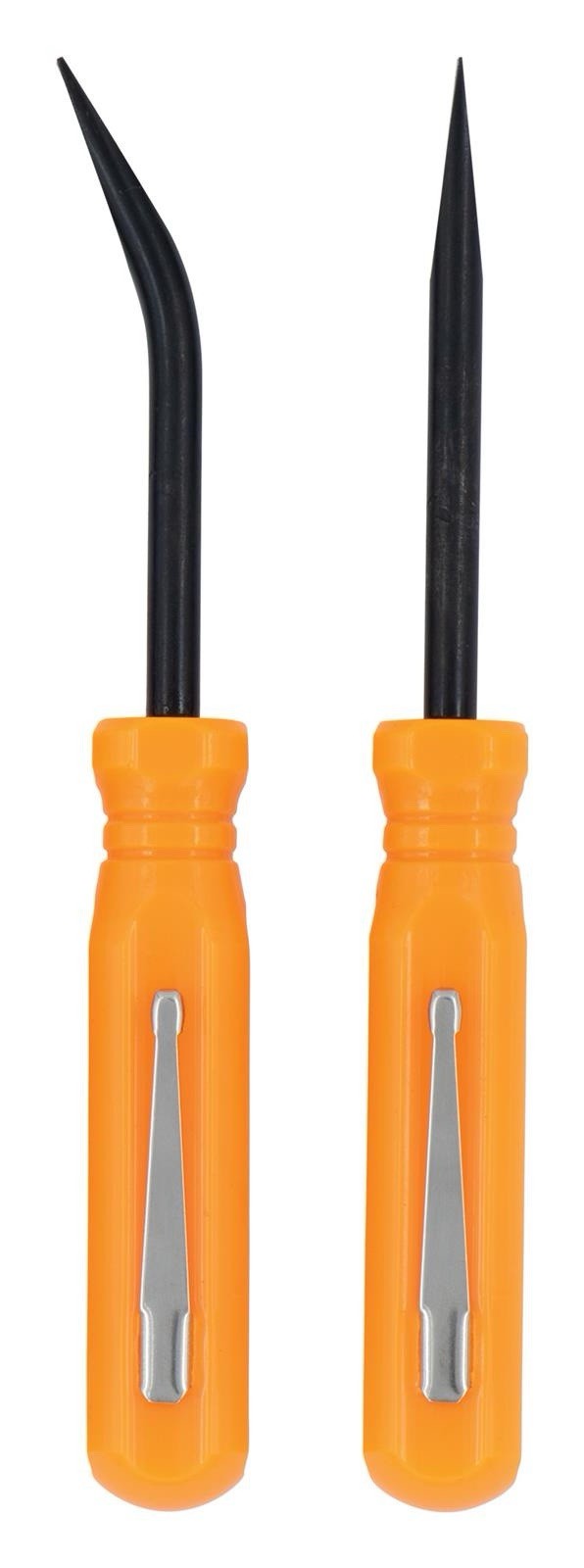 LANG TOOLS 853-06-2ST – 2 Pc Pocket Pry Bar Set Straight Blade & 27-degree USA