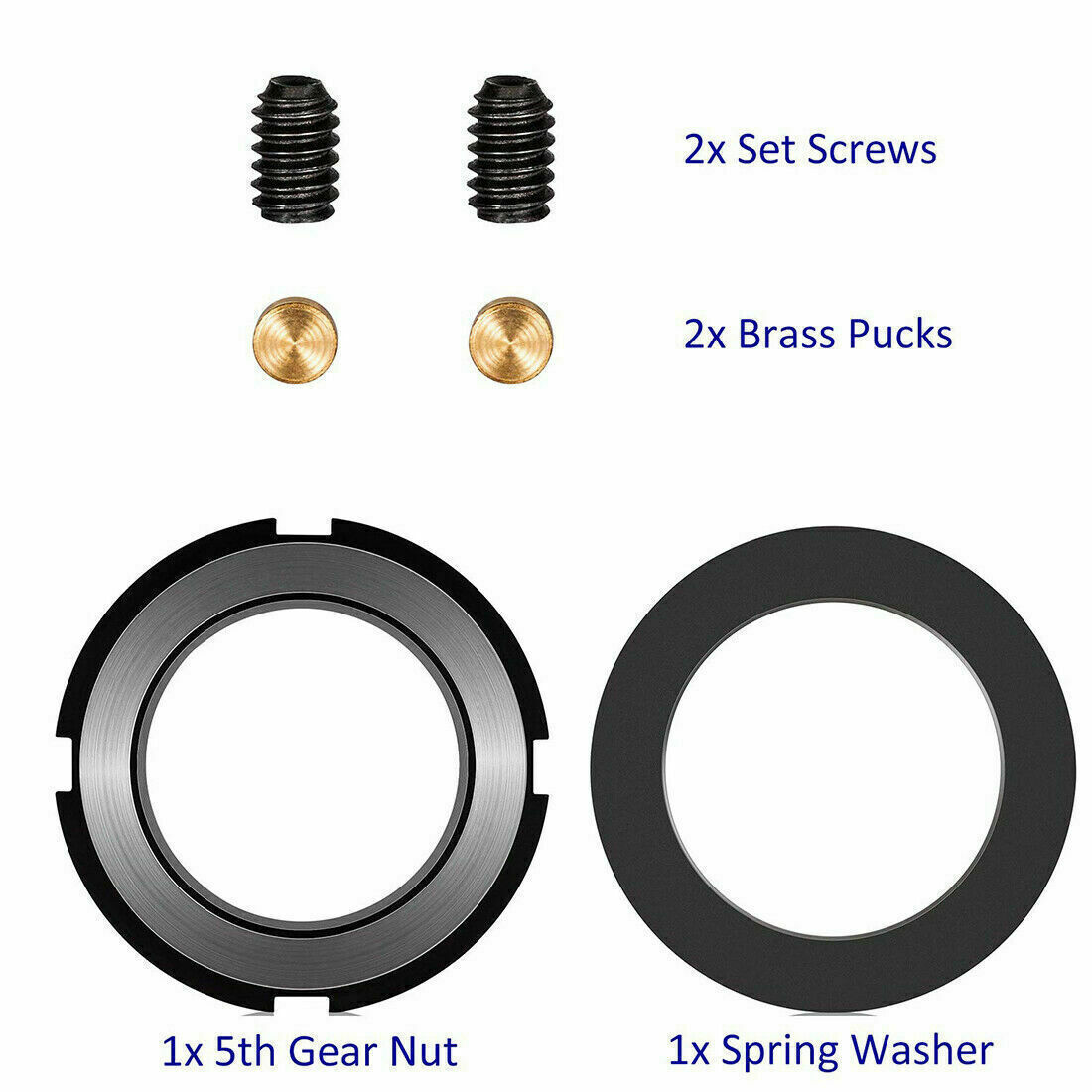 5th Gear Lock Nut Retainer Kit for 1994-05 Ram 2500 3500 4WD NV4500 Transmission