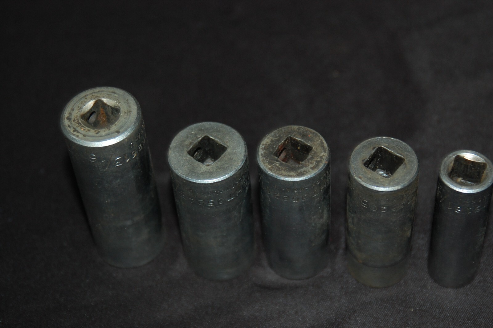 Wright Tool USA 7-Piece Set 3/8″ Drive SAE Deep Socket Set 3/8″–13/16″