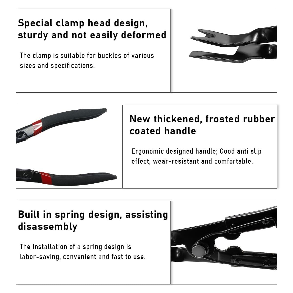 Automotive Push Pin Pliers Panel Clip Removal Pliers Trim Clip Removal Tool