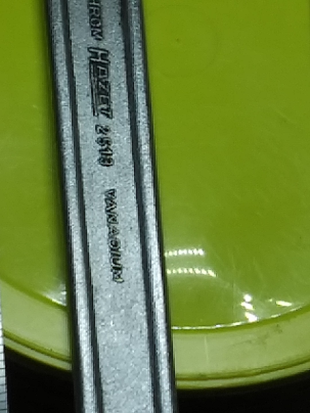 Hazet German slim open End wrench Heated&Slite bent Pr For fitment 24&27mm Used