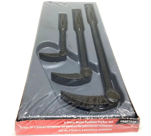 Snap-on Indexing Multi-Position 8″ 12″ 16″ long Prybar Set PBMP703A SEALED