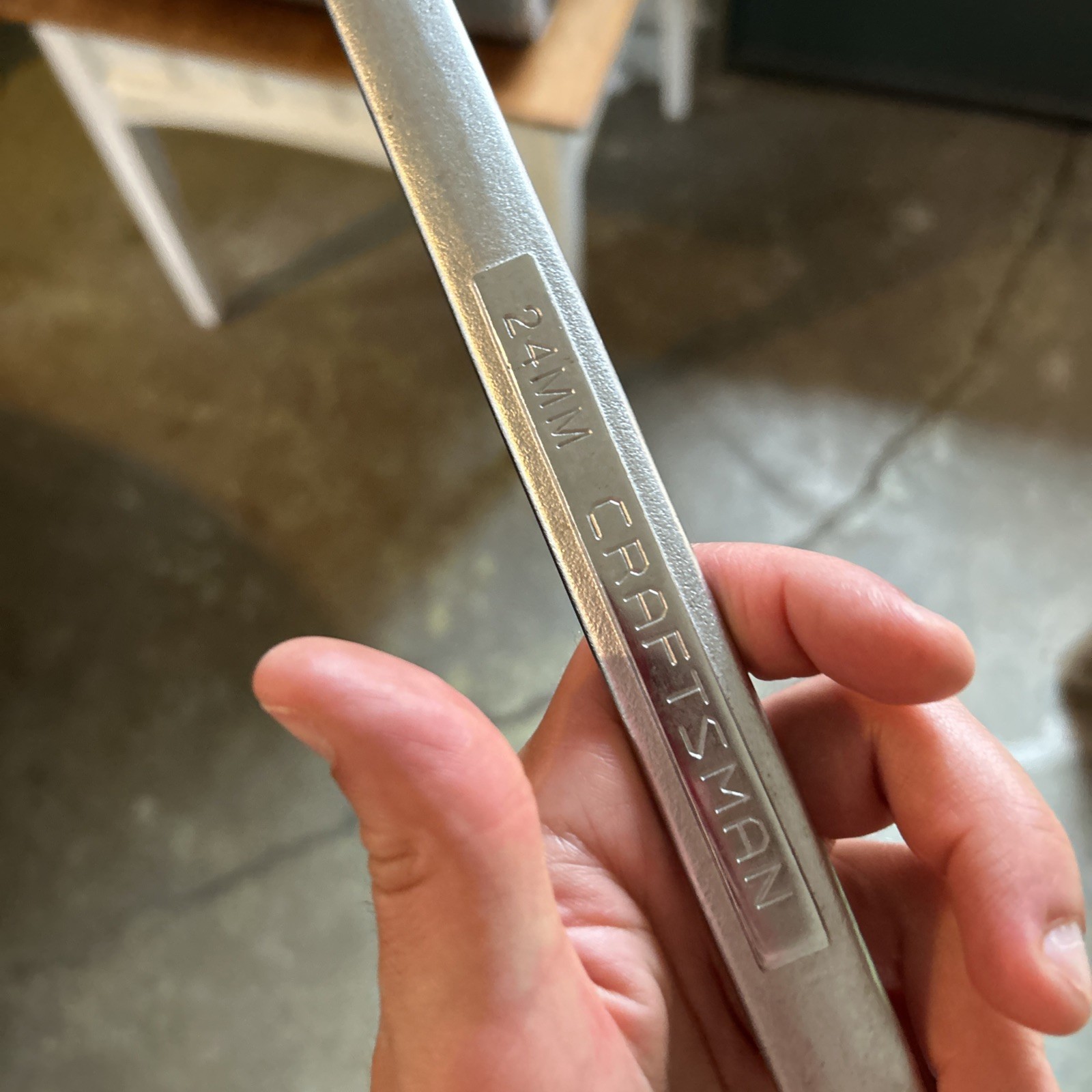 Craftsman 24mm -VV- 42923 Combination Wrench USA