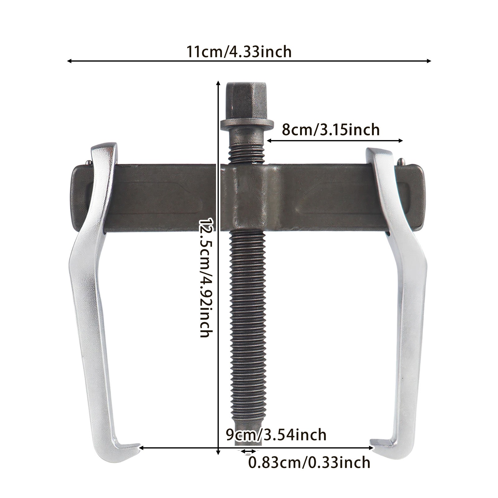 2 Claws Bearing Puller, Gear Puller, 2 Claws Puller For Pulley Bearing Removal