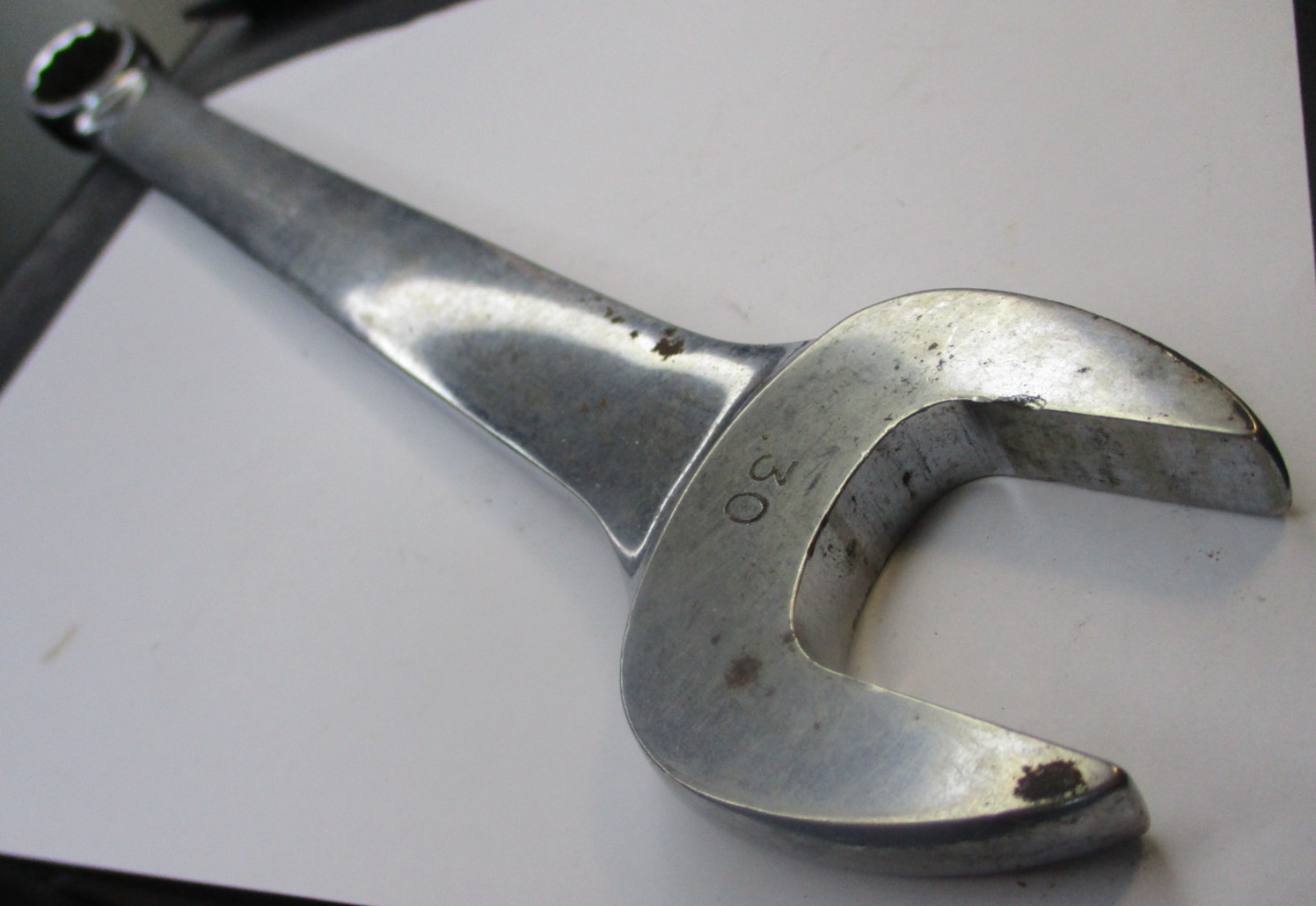 Snap on OEXM300 Metric 30mm 12 Point Combination Wrench USA OWNERS MARKS