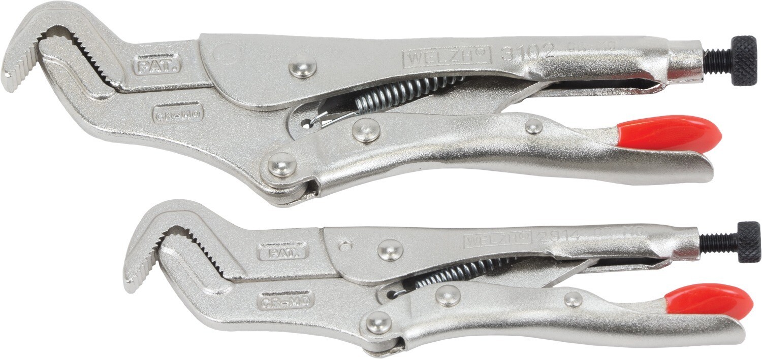 Welzh Werkzeug Parrot Nose Locking Pliers Set 7 and 9 Inch 3261-WW